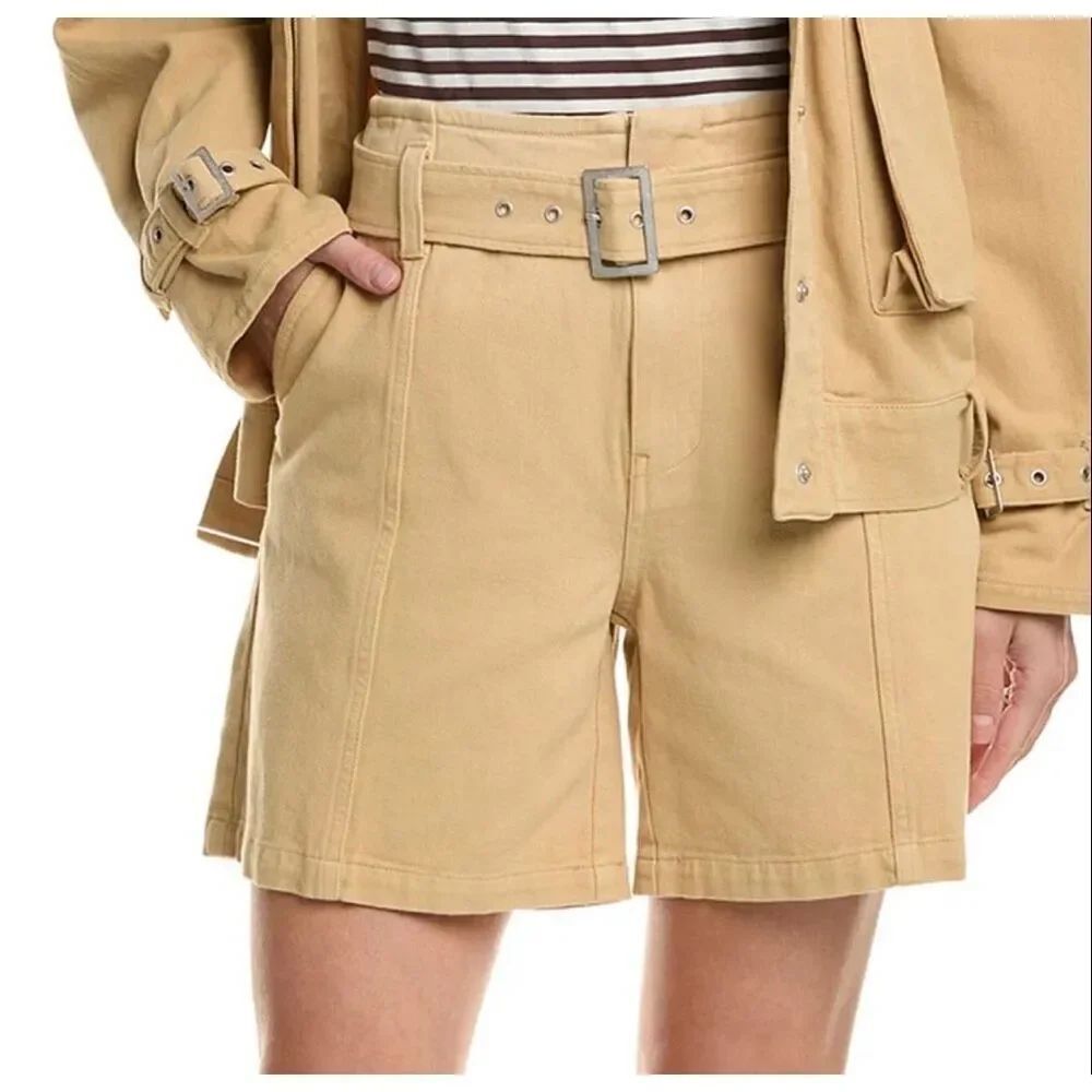 Hudson belted Long Short in Cornfield NWT Size 26